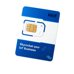 iQOT prepaid IoT SIM card retail pack