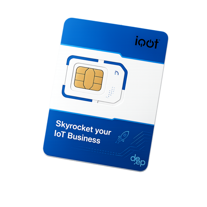 iQOT prepaid IoT SIM card retail pack