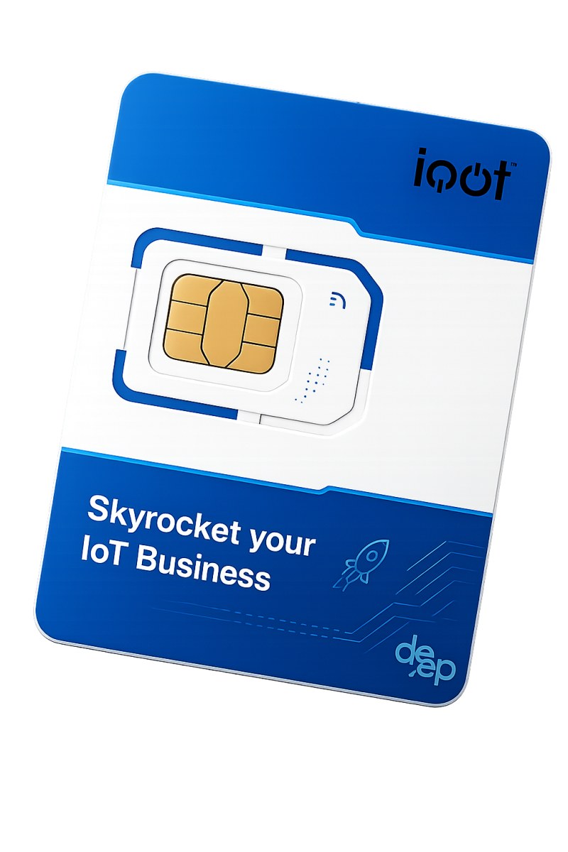 iQOT prepaid IoT SIM card retail pack